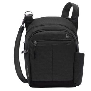 Travelon Unisex Black Anti-Theft Active Tour Crossbody Bag